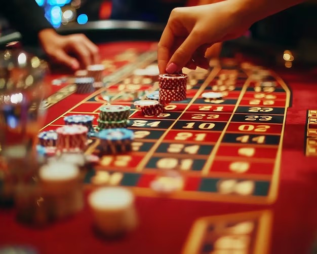 Mobile app poker lobby screen showing table listings and stake levels